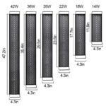 LED Fish Tank Lights 26W