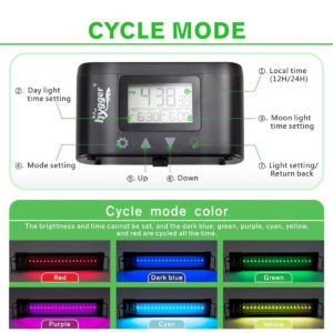 Programmable LED Light Cycle Mode