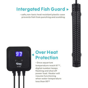 Hygger 925 Aquarium Heater Fish Guard