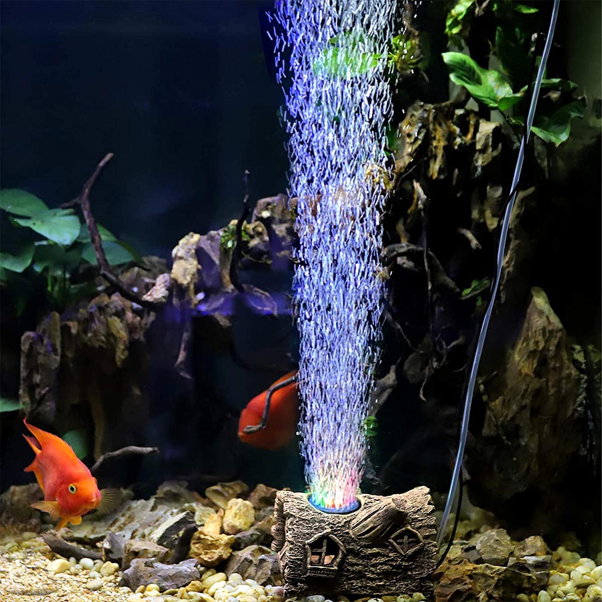 Aquarium Led Lighting LED Air Bubble Light for Aquarium Fish Tank Lamp Decor 