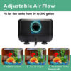 Fit for 20-300 Gallon Fish Tank