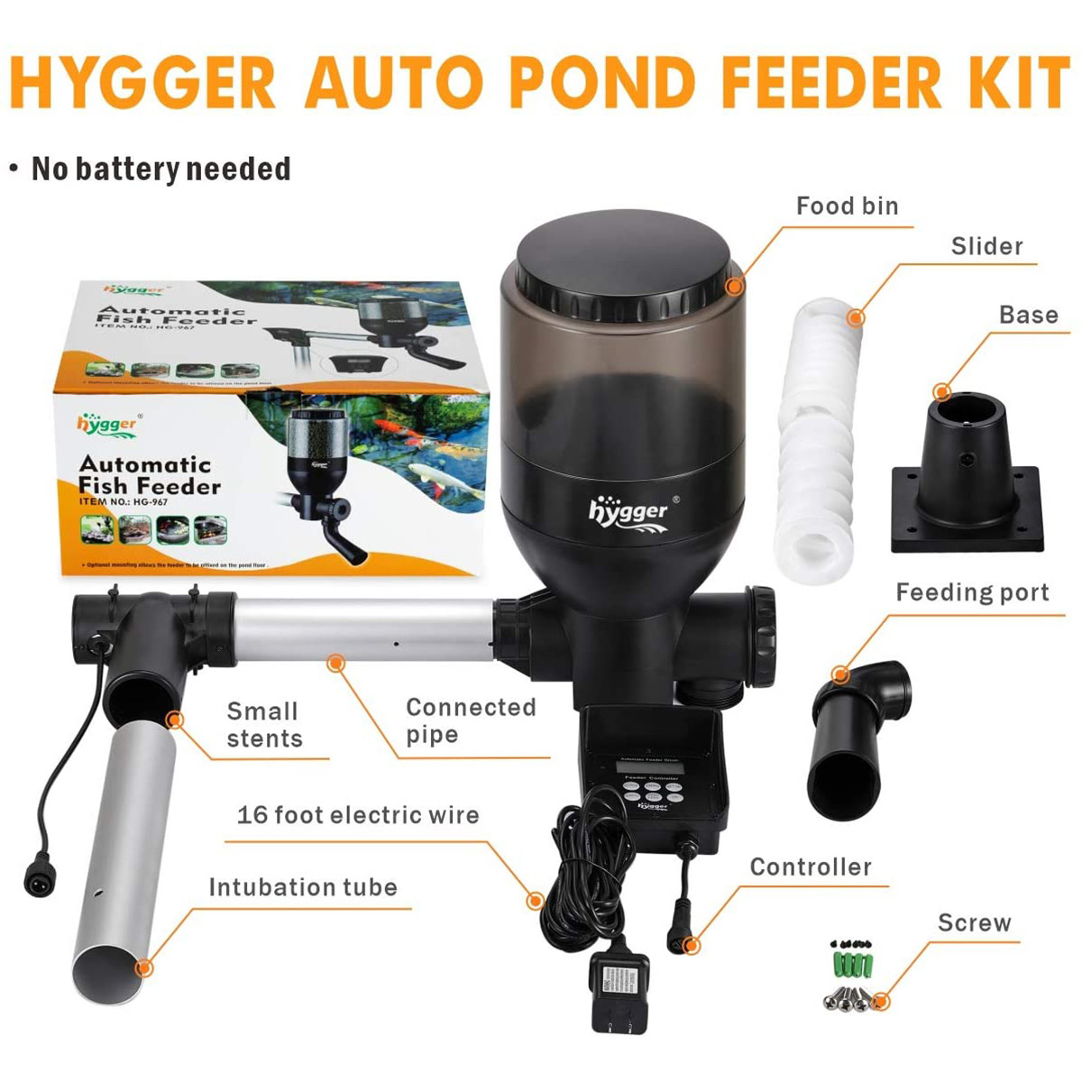fish feed and grow - hygger