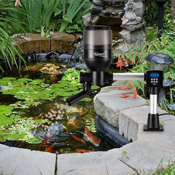 Pond feeder controller