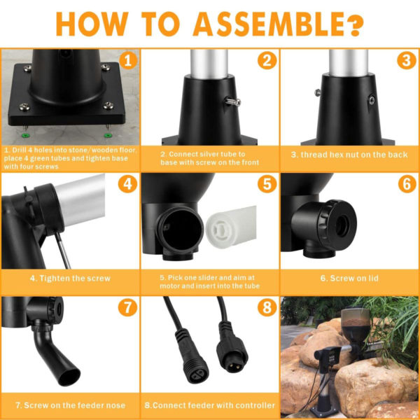 How to Assemble Automatic Fish Feeder