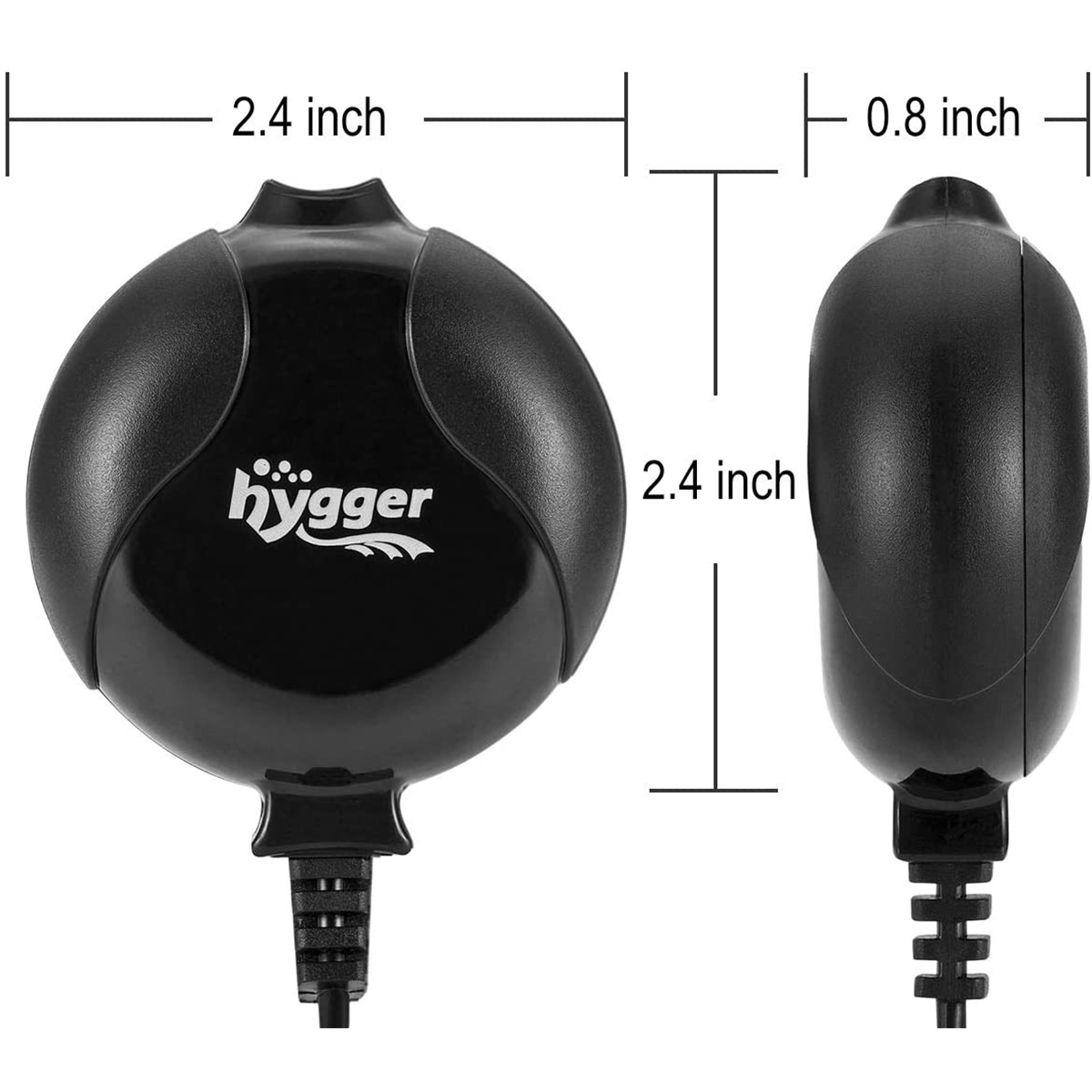 Aquarium Mini Silent Air Pump with Accessories - Hygger