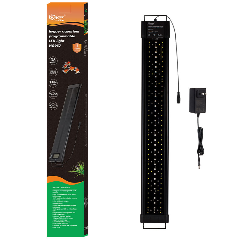 Programmed Planted Aquarium Lighting