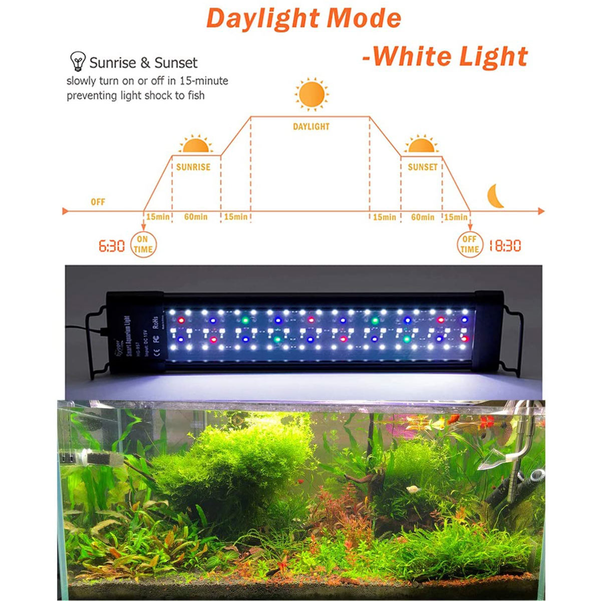 cylinder Smil forbruge Planted Aquarium LED Lighting - hygger