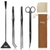 Hygger Long Stainless Steel Premium Aquarium Tools