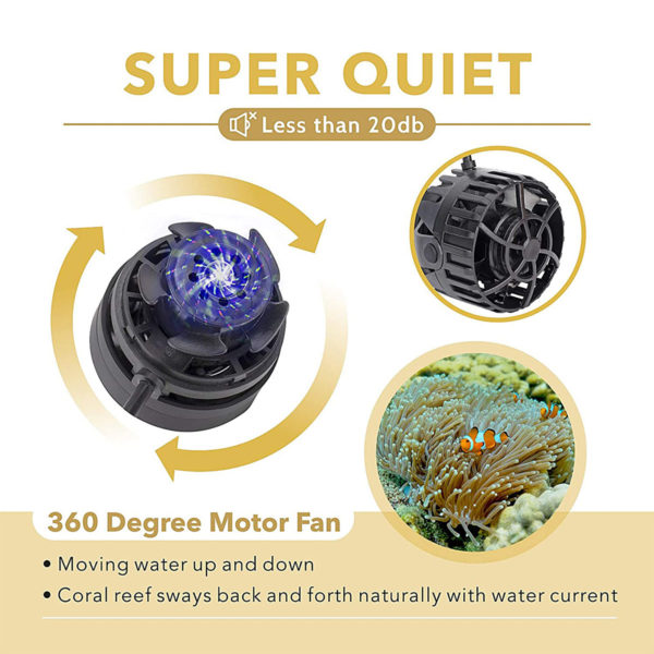 Super Quiet Aquarium Wave Maker