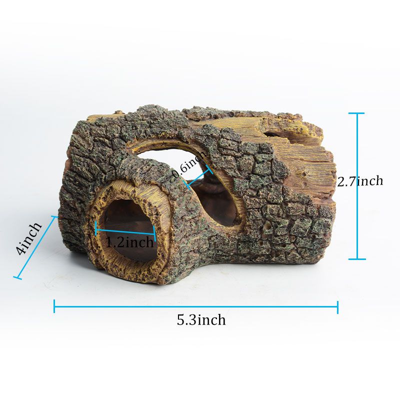 hollow aquarium rocks