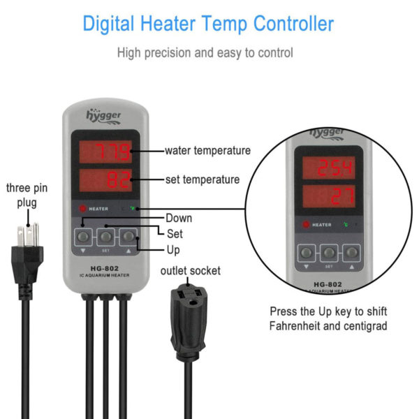 Digital Titanium Heater Temp Controller