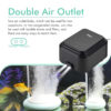 Powerful Air Pump with Double Outlet