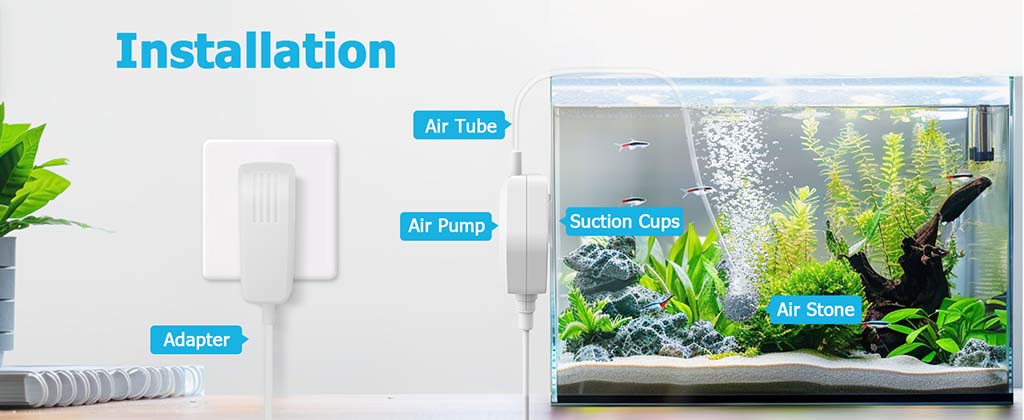 Install HG971 small air pump