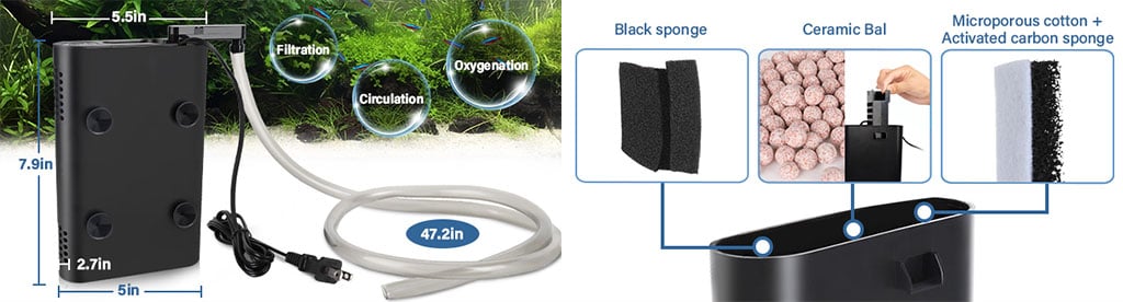 HG985 internal filter package