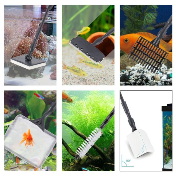 Aquarium Cleaner Tool Kit Using Scenes