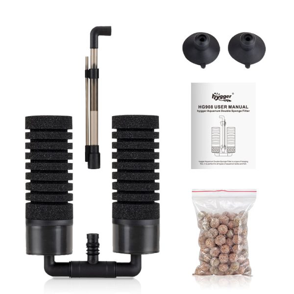 Dual Sponge Filter Assemble Steps