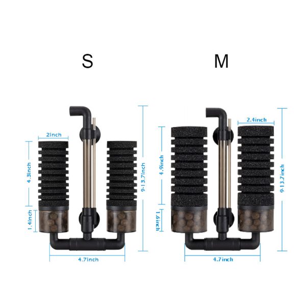 Fish Tank Filter Easy to Set Up