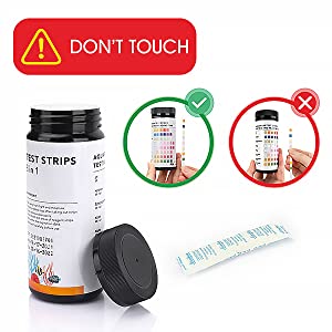 hygger 8-in-1 aquarium test strips do not touch