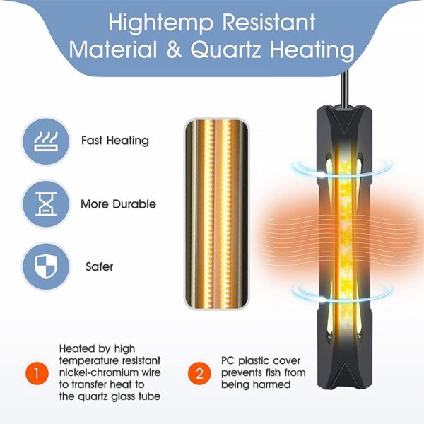 High temp Resistant Quartz Heating