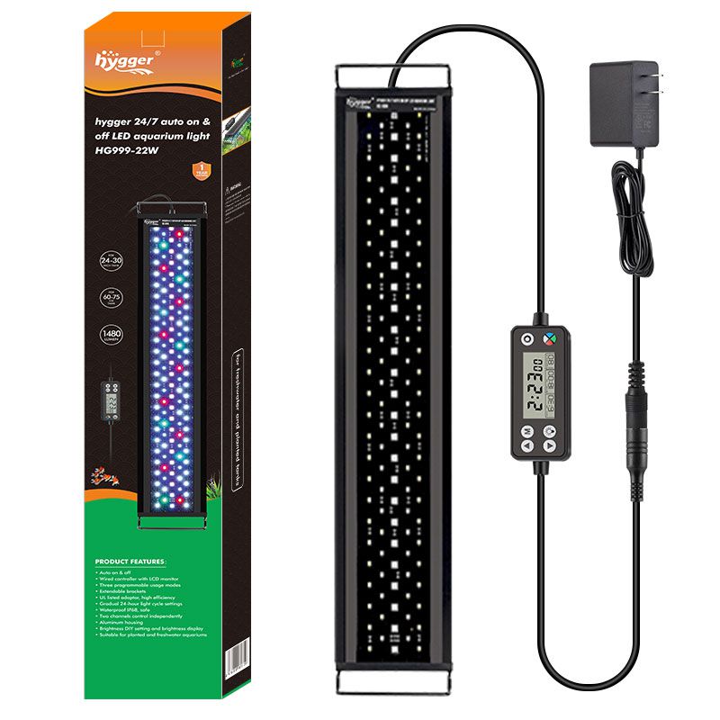 hygger Auto On Off LED Aquarium Light - hygger