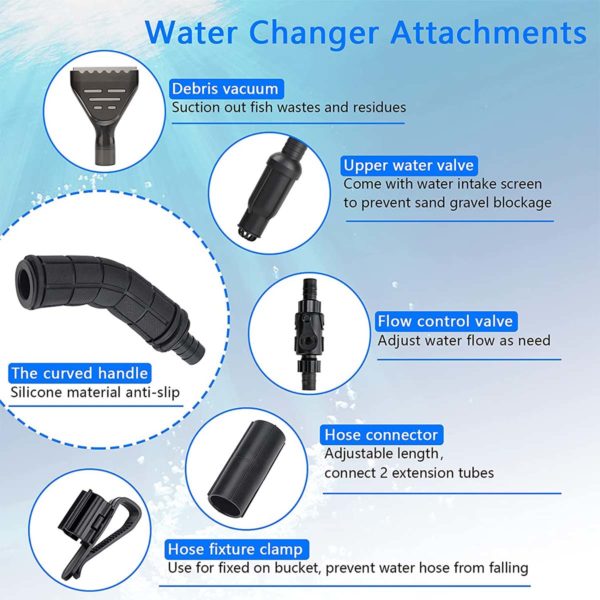 Water Changer Attachments