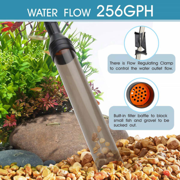 Large Gravel Cleaner 256 GPH Water Flow