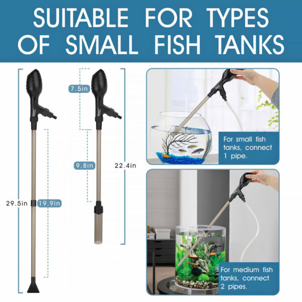 Gravel Vacuum for Small Fish Tanks
