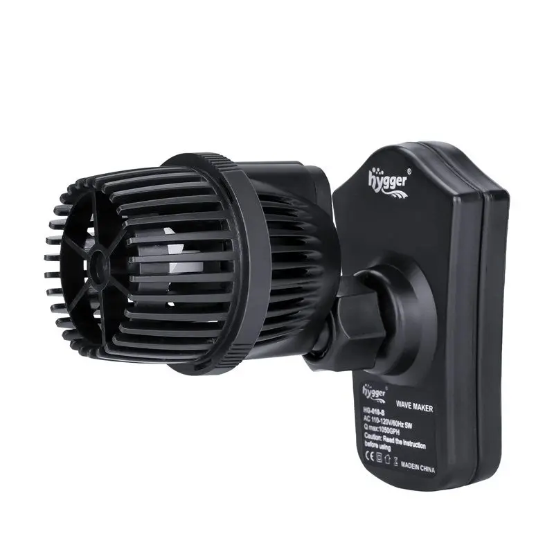Fish tank wave maker outlet