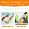 Aquarium Fish Manure and Gravel Cleaning