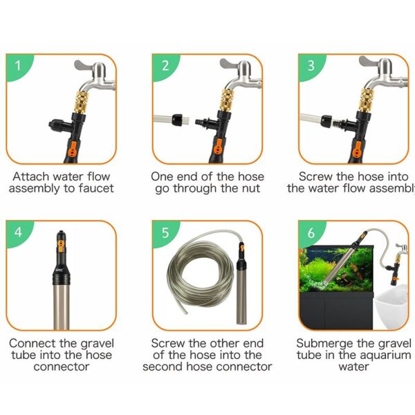 Aquarium Cleaner Installation