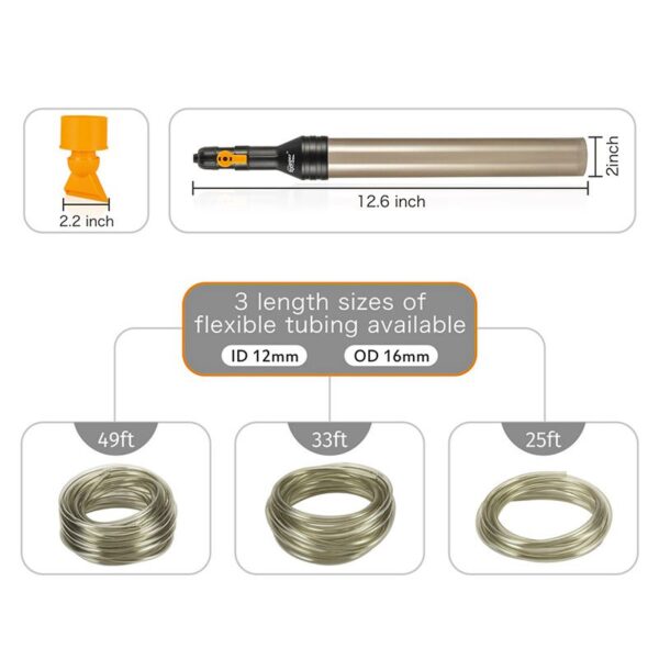 Aquarium Cleaning Flexible Tubing