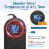 Hygger Heater Shows Real-time Water Temperature