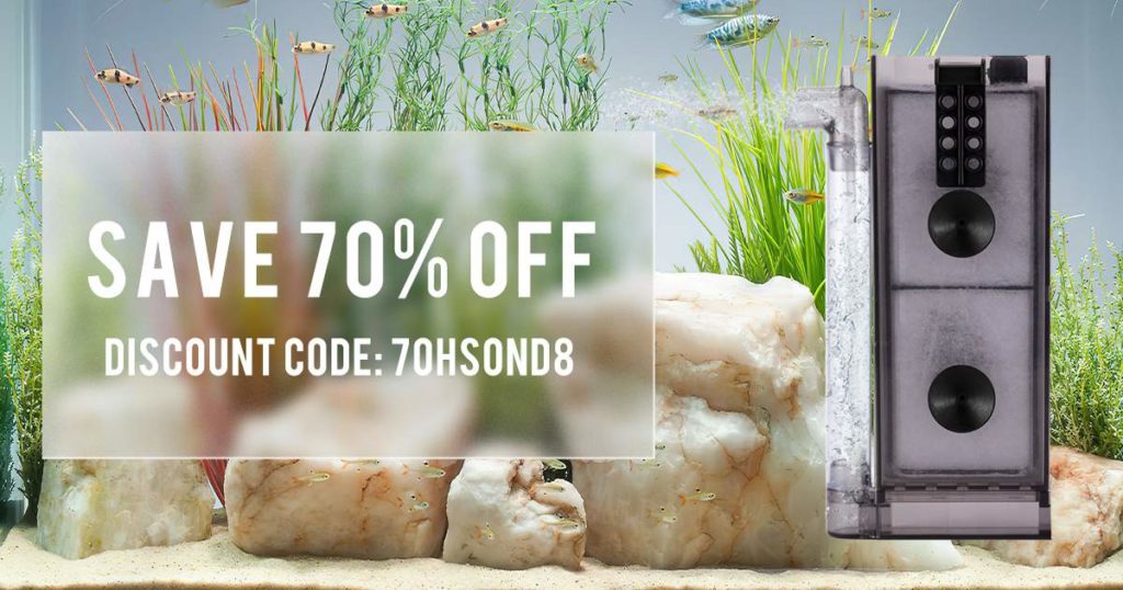 70% off fish tank filter