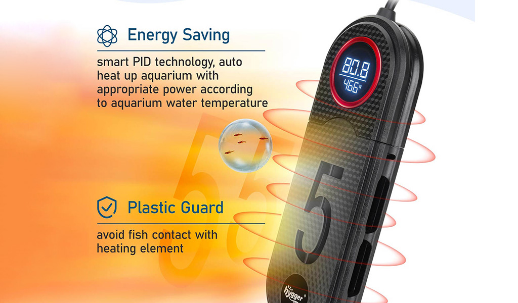Lower electricity smart heater aquarium