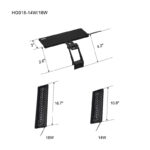 hygger 018 light size