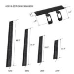 hygger 018 light size