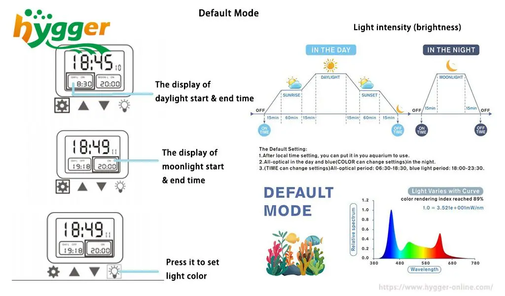 how to set a light timer