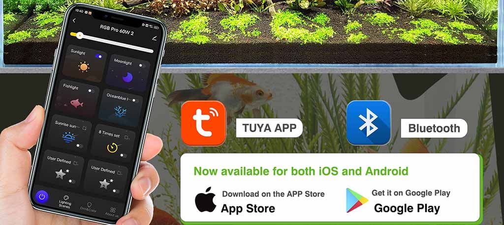 hygger 028 bluetooth light app