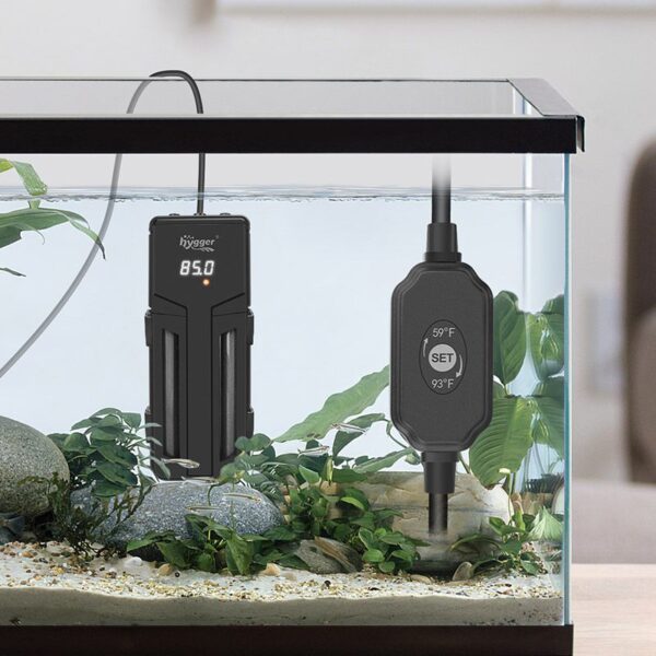 Fully submersible heater for saltwater and freshwater