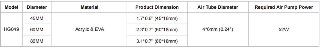 hygger 049 nano air stone