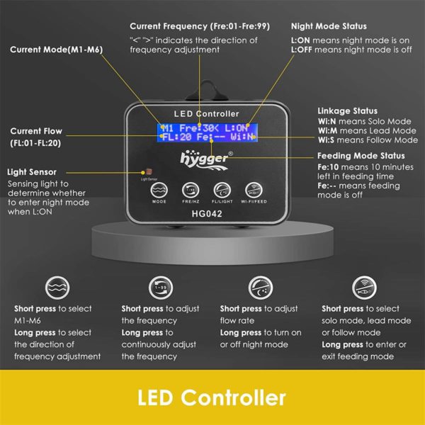 Wavemaker LED controller