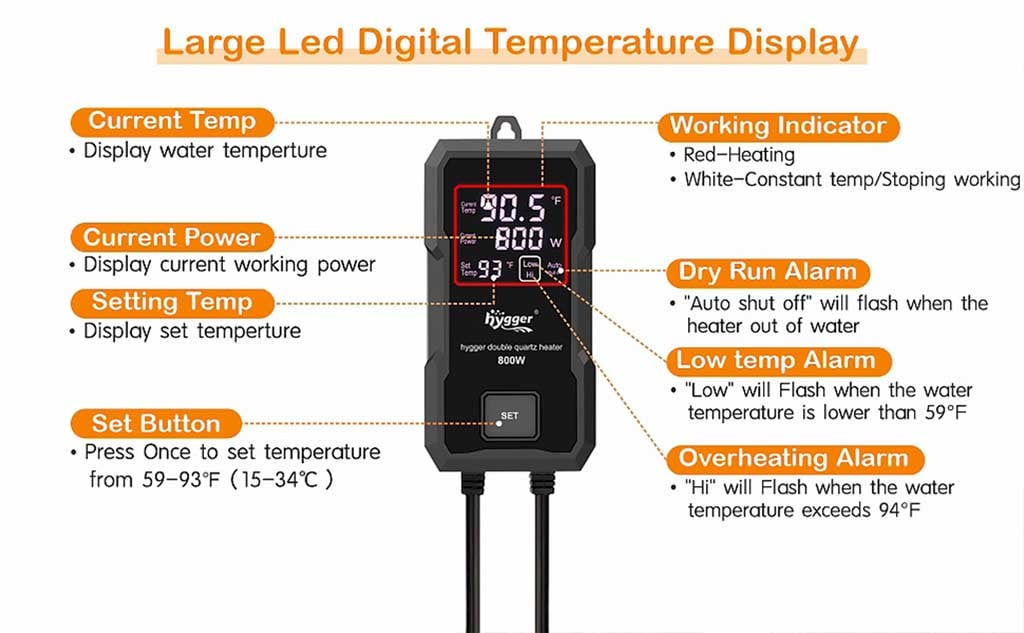 hygger 043 heater controller