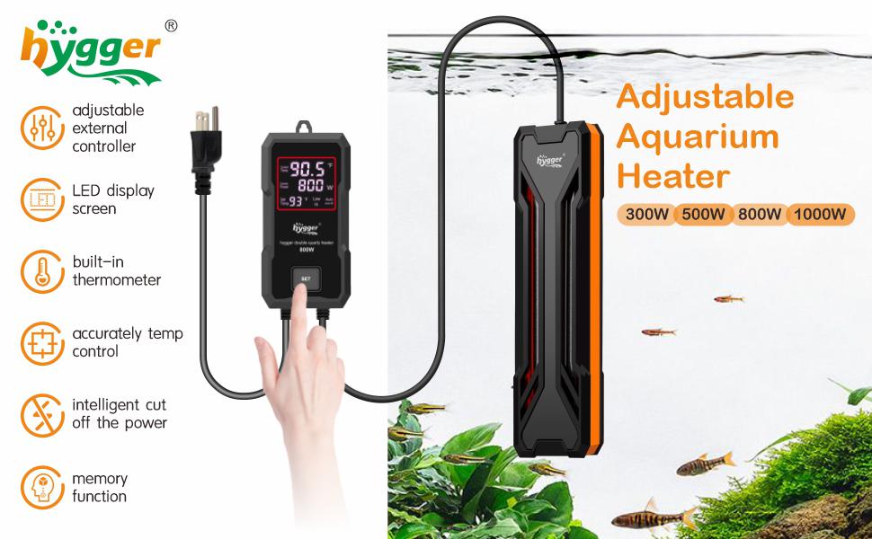 hygger 043 aquarium quartz heater