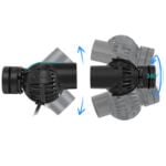 360 degree water flow