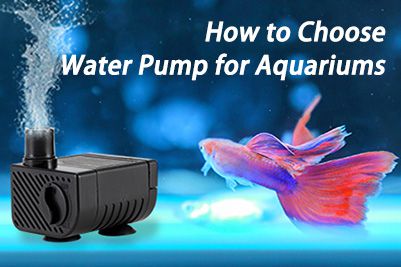 how to choose water pump