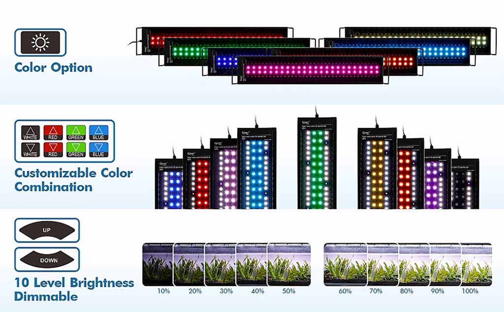 remote control light customizable color combination