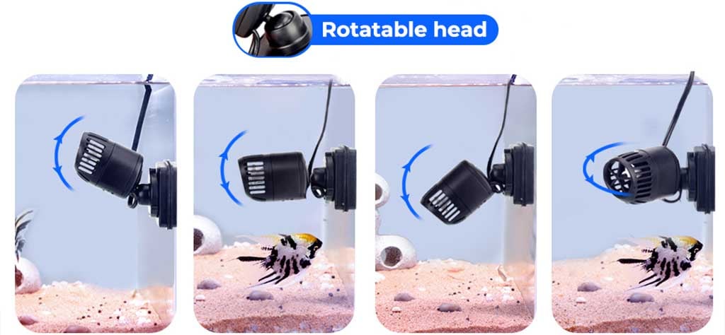 HG021 wave maker rotatable head