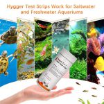 Aquarium test strip chart