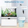 How to use aquarium cleaner to change water