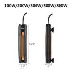 200W quartz heaters